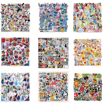 Vinyl stickers Waterproof Laptop Water Bottles Blind Box Free Gift